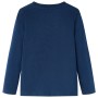 Marineblaues Langarm-T-Shirt für Kinder 92 von vidaXL, Kinder-T-Shirts - Ref: Foro24-13019, Preis: 8,39 €, Rabatt: %