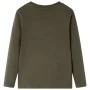 Khakifarbenes Langarm-T-Shirt für Kinder 128 von vidaXL, Kinder-T-Shirts - Ref: Foro24-13027, Preis: 8,30 €, Rabatt: %