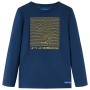 Marineblaues langärmeliges Kinder-T-Shirt 140 von vidaXL, Kinder-T-Shirts - Ref: Foro24-13108, Preis: 8,39 €, Rabatt: %