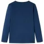 Marineblaues langärmeliges Kinder-T-Shirt 140 von vidaXL, Kinder-T-Shirts - Ref: Foro24-13108, Preis: 8,30 €, Rabatt: %