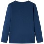 Marineblaues langärmeliges Kinder-T-Shirt 140 von vidaXL, Kinder-T-Shirts - Ref: Foro24-13108, Preis: 8,39 €, Rabatt: %