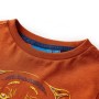 Camiseta infantil de manga larga color teja claro 128 de vidaXL, Camisetas para niños - Ref: Foro24-13157, Precio: 8,54 €