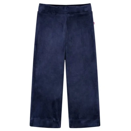 Pantalón infantil terciopelo azul oscuro 92 de vidaXL, Pantalones de niños - Ref: Foro24-14399, Precio: 9,04 €, Descuento: %