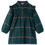 Children's dress with long sleeves and dark green ruffles 92 by vidaXL, Children's dresses - Ref: Foro24-14414, Price: 13,44 ...