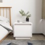 Mesita de noche madera maciza de pino blanco 35x34x32 cm de vidaXL, Mesitas de noche - Ref: Foro24-813397, Precio: 43,29 €, D...