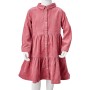 Langärmliges hellrosa Cordkleid für Kinder 104 von vidaXL, Kinderkleider - Ref: Foro24-14255, Preis: 13,16 €, Rabatt: %