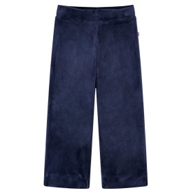Dark blue velvet children's pants 128 by vidaXL, kids pants - Ref: Foro24-14402, Price: 9,12 €, Discount: %