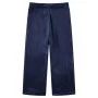 Pantalón infantil terciopelo azul oscuro 128 de vidaXL, Pantalones de niños - Ref: Foro24-14402, Precio: 9,04 €, Descuento: %