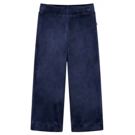 Dunkelblaue Samthose für Kinder 104 von vidaXL, Kinderhosen - Ref: Foro24-14400, Preis: 9,04 €, Rabatt: %