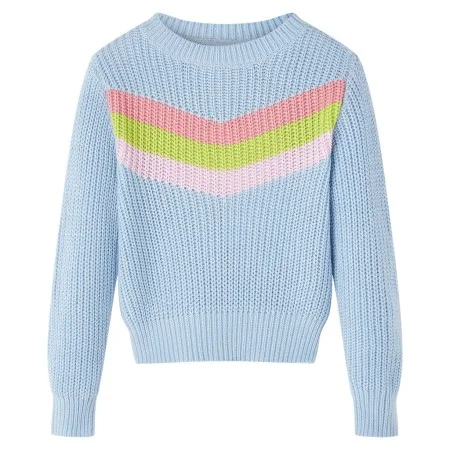 Blauer Kinderstrickpullover 92 von vidaXL, Kinder-T-Shirts - Ref: Foro24-14697, Preis: 14,24 €, Rabatt: %