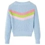 Blauer Kinderstrickpullover 92 von vidaXL, Kinder-T-Shirts - Ref: Foro24-14697, Preis: 14,24 €, Rabatt: %