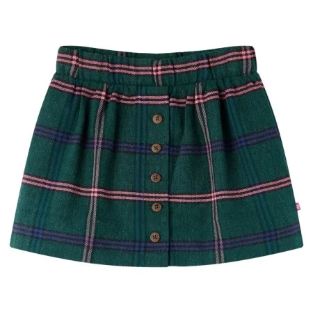 Dunkelgrüner Kinderrock 128 von vidaXL, Kinderhosen - Ref: Foro24-14442, Preis: 8,39 €, Rabatt: %