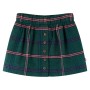 Dunkelgrüner Kinderrock 128 von vidaXL, Kinderhosen - Ref: Foro24-14442, Preis: 8,46 €, Rabatt: %