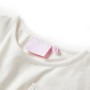 Ecrufarbenes Kurzarmkleid für Kinder 128 von vidaXL, Kinderkleider - Ref: Foro24-14695, Preis: 15,32 €, Rabatt: %