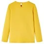 Langarm-T-Shirt für Kinder in der Farbe Ocker 92 von vidaXL, Kinder-T-Shirts - Ref: Foro24-14164, Preis: 8,72 €, Rabatt: %