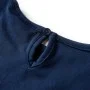 Marineblaues langärmeliges Kinder-T-Shirt 140 von vidaXL, Kinder-T-Shirts - Ref: Foro24-13653, Preis: 8,59 €, Rabatt: %