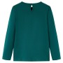 Dark green long-sleeved children's t-shirt 140 by vidaXL, Kids T-shirts - Ref: Foro24-13658, Price: 8,66 €, Discount: %