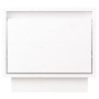 Mesita de noche madera maciza de pino blanco 35x34x32 cm de vidaXL, Mesitas de noche - Ref: Foro24-813397, Precio: 43,29 €, D...