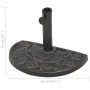Bronze half circle resin umbrella base 9 kg by vidaXL, Umbrella bases - Ref: Foro24-43655, Price: 43,10 €, Discount: %