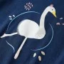 Camiseta infantil de manga larga azul marino 140 de vidaXL, Camisetas para niños - Ref: Foro24-13698, Precio: 8,77 €, Descuen...
