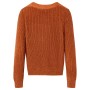 Kinder-Strickpullover in der Farbe Cognac 116 von vidaXL, Kinder-T-Shirts - Ref: Foro24-14750, Preis: 14,54 €, Rabatt: %