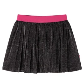 Falda plisada infantil con purpurina azul marino 104 de vidaXL, Pantalones de niños - Ref: Foro24-14823, Precio: 13,96 €, Des...