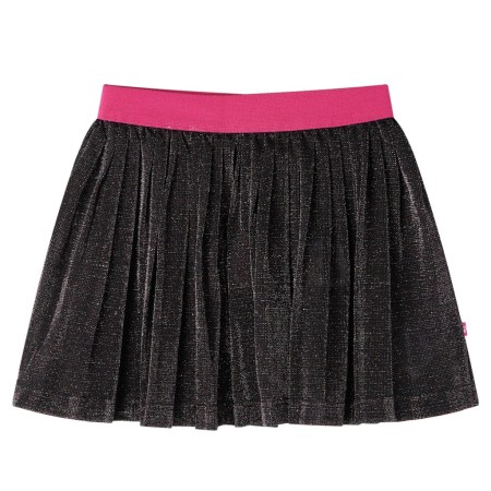 Children's pleated skirt with navy blue glitter 104 by vidaXL, kids pants - Ref: Foro24-14823, Price: 14,10 €, Discount: %