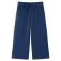 Navy blue wide-leg children's pants 104 by vidaXL, kids pants - Ref: Foro24-14828, Price: 13,36 €, Discount: %