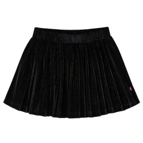 Black lurex children's pleated skirt 128 by vidaXL, kids pants - Ref: Foro24-14875, Price: 10,39 €, Discount: %