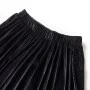 Black lurex children's pleated skirt 128 by vidaXL, kids pants - Ref: Foro24-14875, Price: 10,39 €, Discount: %