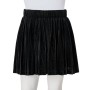 Falda plisada infantil lúrex negro 128 de vidaXL, Pantalones de niños - Ref: Foro24-14875, Precio: 10,50 €