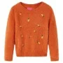 Orangefarbener Kinderstrickpullover 128 von vidaXL, Kinder-T-Shirts - Ref: Foro24-14945, Preis: 14,24 €, Rabatt: %