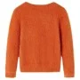 Orangefarbener Kinderstrickpullover 128 von vidaXL, Kinder-T-Shirts - Ref: Foro24-14945, Preis: 14,24 €, Rabatt: %