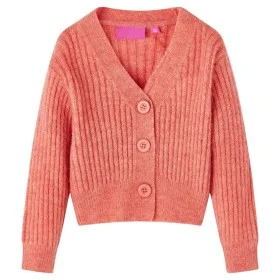 Mittelrosa Kinder-Strickjacke 104 von vidaXL, Kinder-T-Shirts - Ref: Foro24-14958, Preis: 13,36 €, Rabatt: %