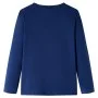 Marineblaues langärmeliges Kinder-T-Shirt 140 von vidaXL, Kinder-T-Shirts - Ref: Foro24-13768, Preis: 8,45 €, Rabatt: %