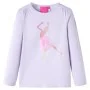 Light lilac long-sleeved children's t-shirt 128 by vidaXL, Kids T-shirts - Ref: Foro24-13997, Price: 8,59 €, Discount: %
