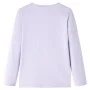 Light lilac long-sleeved children's t-shirt 128 by vidaXL, Kids T-shirts - Ref: Foro24-13997, Price: 8,59 €, Discount: %