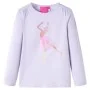 Helllila Langarm-Kinder-T-Shirt 104 von vidaXL, Kinder-T-Shirts - Ref: Foro24-13995, Preis: 8,59 €, Rabatt: %