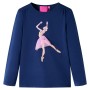 Navy blue long-sleeved children's t-shirt 104 by vidaXL, Kids T-shirts - Ref: Foro24-14000, Price: 8,66 €, Discount: %