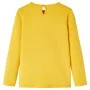 Langarm-T-Shirt für Kinder in der Farbe Ocker 116 von vidaXL, Kinder-T-Shirts - Ref: Foro24-14166, Preis: 8,72 €, Rabatt: %
