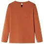 Children's long-sleeved t-shirt in cognac color 104 by vidaXL, Kids T-shirts - Ref: Foro24-14170, Price: 8,72 €, Discount: %