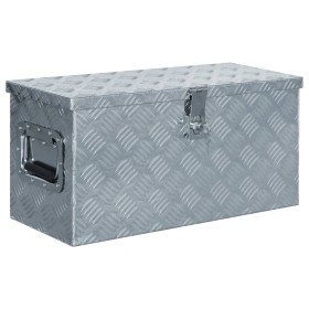 Aluminiumbox 61,5x26,5x30 cm silber von vidaXL, Werkzeugkästen - Ref: Foro24-142936, Preis: 118,70 €, Rabatt: %