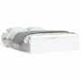 Estructura de cama blanca 150x200 cm de vidaXL, Camas y somieres - Ref: Foro24-3203866, Precio: 137,60 €, Descuento: %