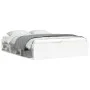 Estructura de cama blanca 150x200 cm de vidaXL, Camas y somieres - Ref: Foro24-3203866, Precio: 137,60 €, Descuento: %