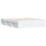 Weißer Bettrahmen 150x200 cm von vidaXL, Betten und Lattenroste - Ref: Foro24-3203866, Preis: 139,49 €, Rabatt: %