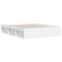 Weißer Bettrahmen 150x200 cm von vidaXL, Betten und Lattenroste - Ref: Foro24-3203866, Preis: 139,49 €, Rabatt: %