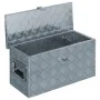 Aluminiumbox 61,5x26,5x30 cm silber von vidaXL, Werkzeugkästen - Ref: Foro24-142936, Preis: 120,23 €, Rabatt: %