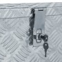 Aluminiumbox 61,5x26,5x30 cm silber von vidaXL, Werkzeugkästen - Ref: Foro24-142936, Preis: 118,70 €, Rabatt: %