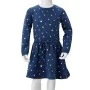 Marineblaues langärmeliges Kinderkleid 92 von vidaXL, Kinderkleider - Ref: Foro24-13574, Preis: 13,04 €, Rabatt: %