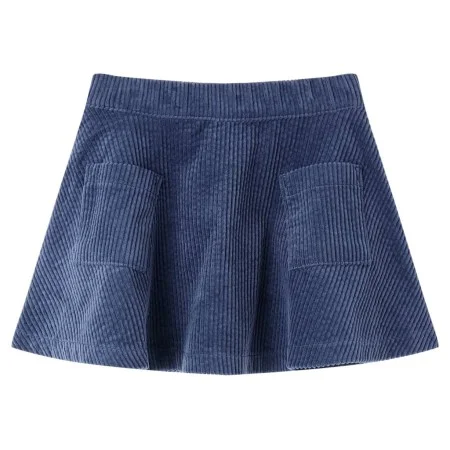 Kinderrock mit marineblauen Cordtaschen 92 von vidaXL, Kinderhosen - Ref: Foro24-13884, Preis: 9,97 €, Rabatt: %